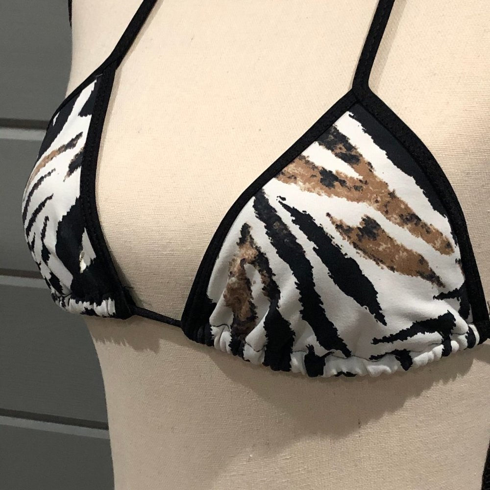 Coqueta native animal print bikini